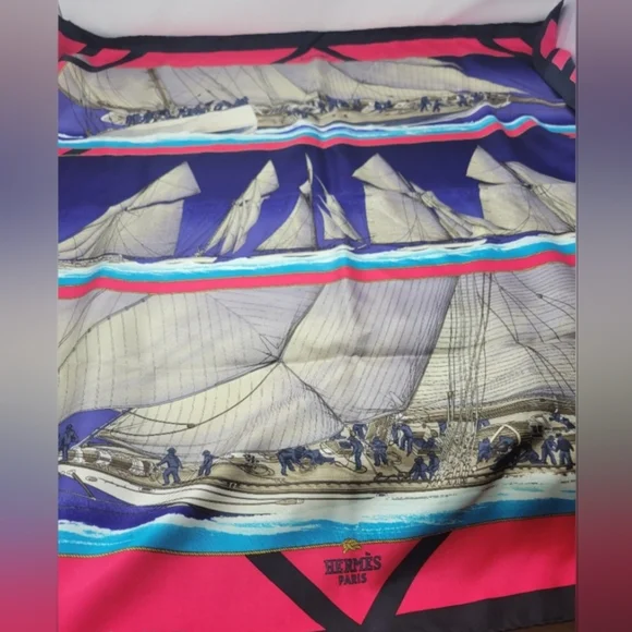 Hermes Silk Scarf with Box - Picture 3 of 10